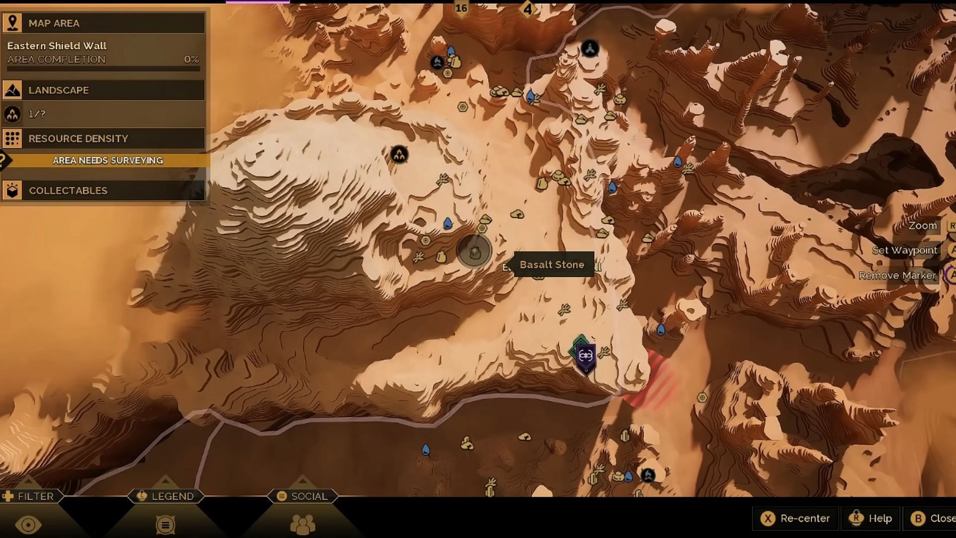 The free Buggy should be right where the circle marker is (Image via Funcom || YouTube@Smashysnow)